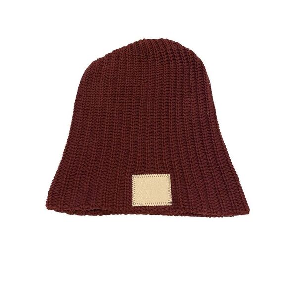 Love Your Melon Knit Winter Hat Beanie Outdoors Snow Unisex Patch - Picture 1 of 7